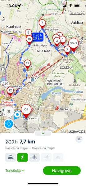 jičín, český ráj, valdštejnská lodžie jičín, zebín u jičína, zlatá stezka českého ráje