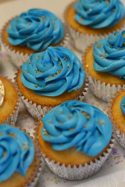 cupcakes, cupcake recept, krém na cupcake, oříškové cupcakes, cupcake základní recept