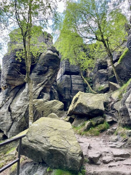 tiské stěny, ostrovské a rájecké skály, českosaské švýcarsko, stezka českem, hřebenovka českým švýcarskem